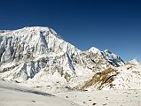 22 Tilicho Peak, Nilgiri, And Dhaulagiri From Trail Between Tilicho Tal Lake First Pass And Second Pass 